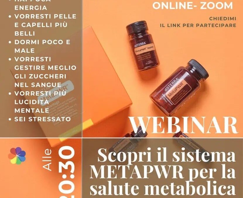 Il Sistema MetaPWR per la salute metabolica